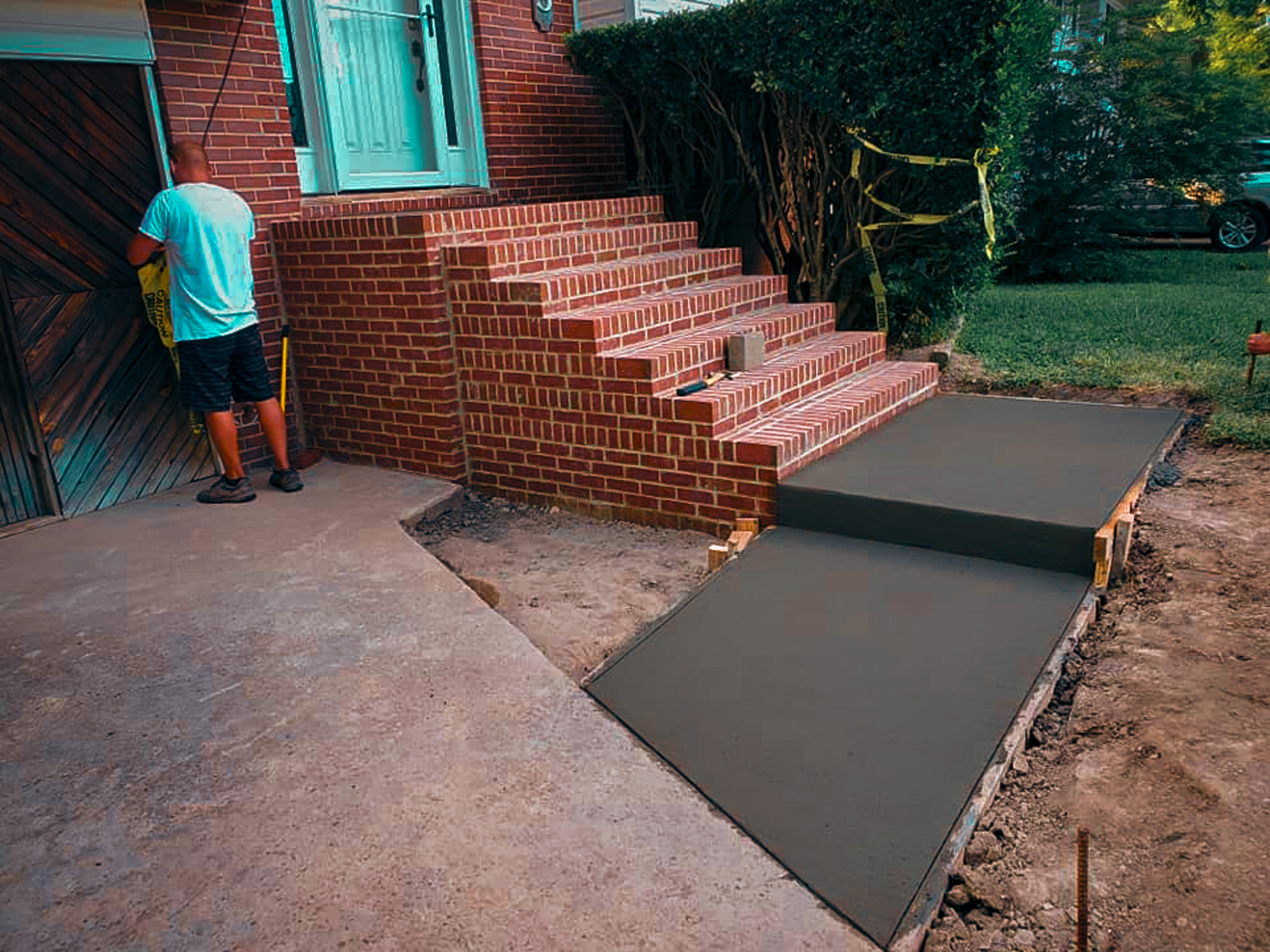 Outdoor Restorations hardscape patio and landscape design