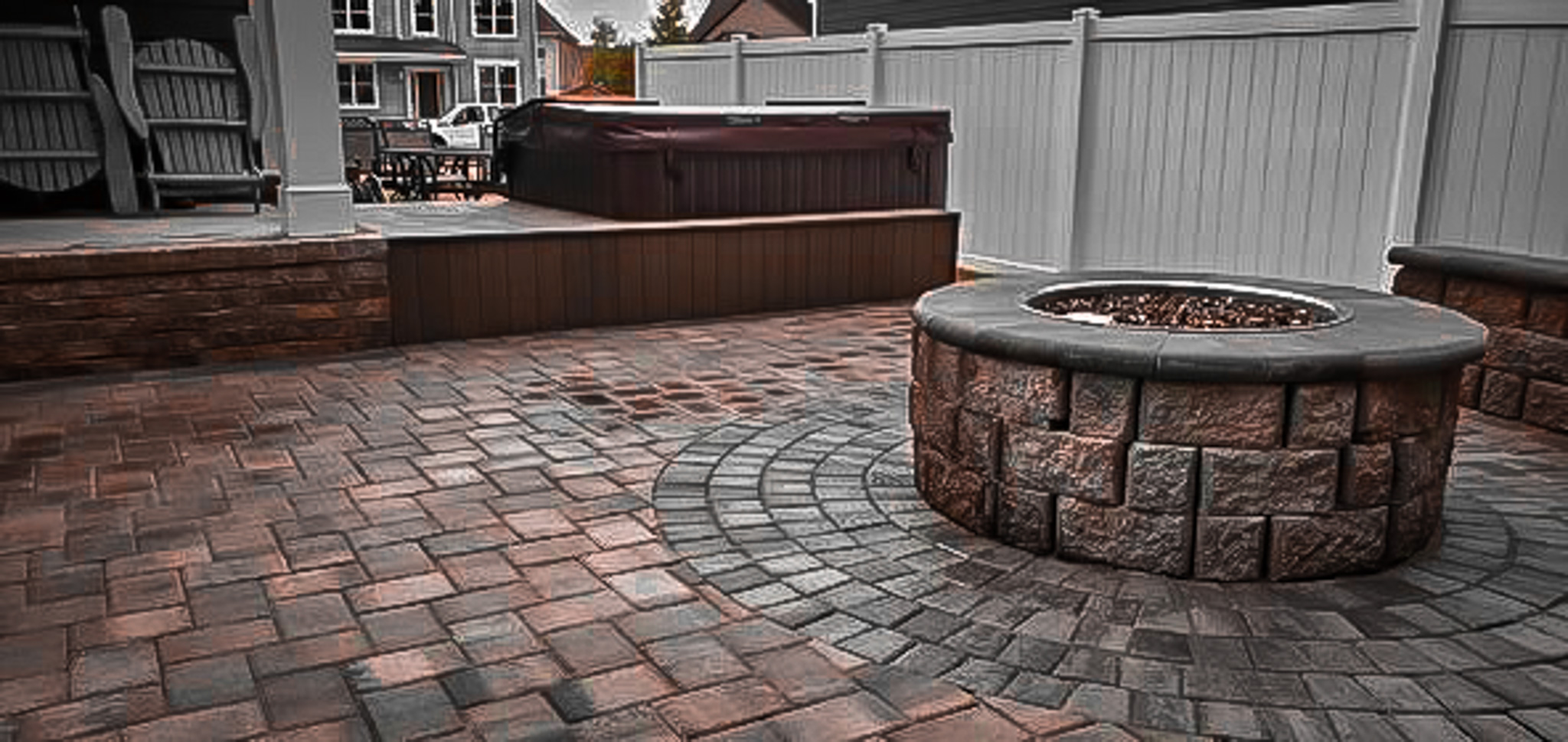 Outdoor Restorations hardscape patio and landscape design